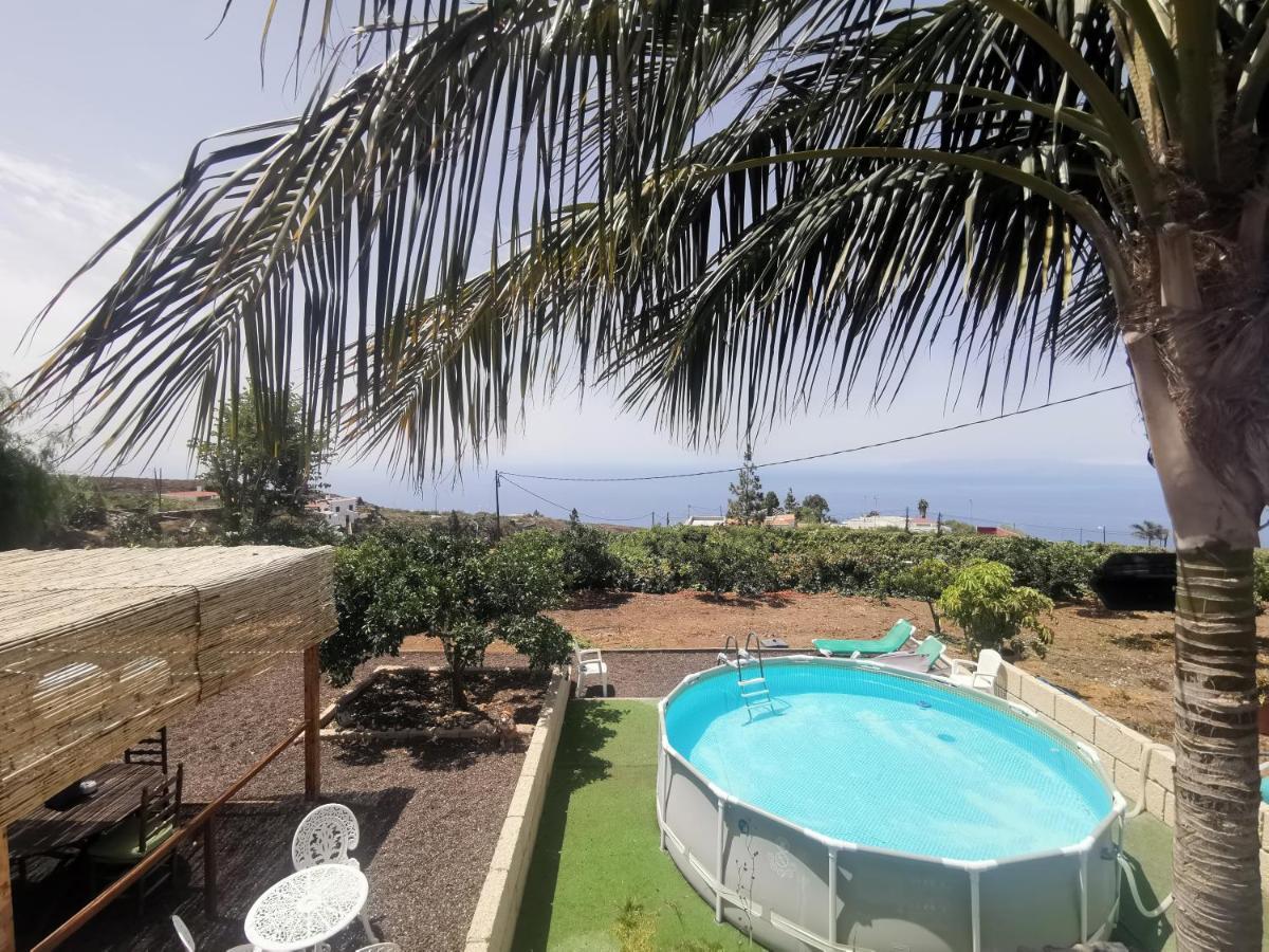 CASA RURAL DOLORES con PISCINA Y VISTAS A LA GOMERA Costa Adeje (Tenerife) Exterior foto